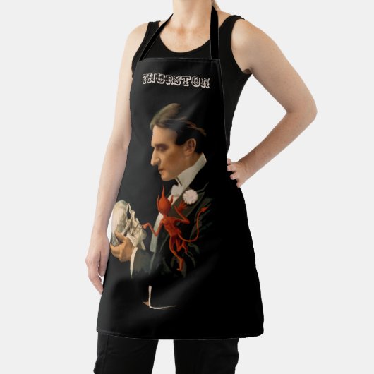  Magicus, Thurston Houdt een menselijke schedel va Schort (Insitu)