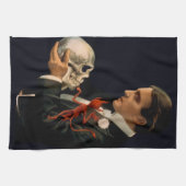  Magicus, Thurston Houdt een menselijke schedel va Theedoek (Horizontaal)