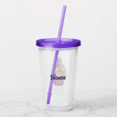 magie acryl drinkbeker (Achterkant)
