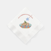 Magie en pasta servet (Hoek)