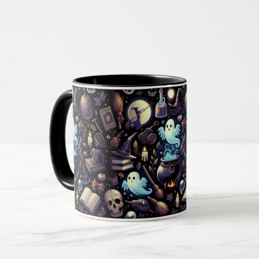 Magie en spreuken mok (Voorkant links)