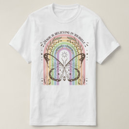 Magie gelooft in jezelf t-shirt