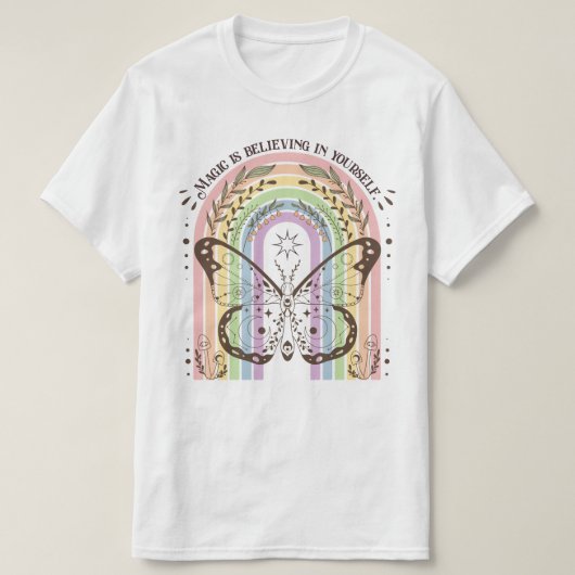 Magie gelooft in jezelf t-shirt (Design voorkant)