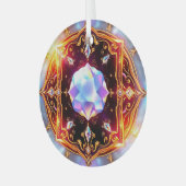Magie glas ornament (Voorkant links)