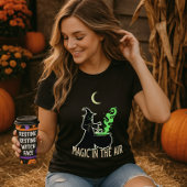 Magie in de lucht Halloween heks T-shirt