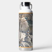 Magie in de sneeuw waterfles (Voorkant)