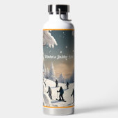 Magie in de sneeuw waterfles (Links)