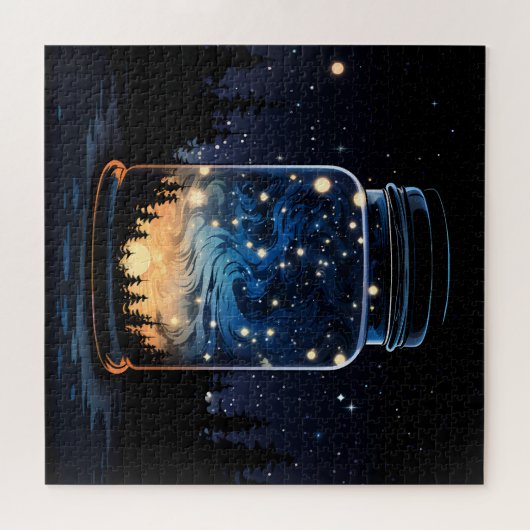 Magie in een pot - Forest Stars Legpuzzel (Horizontaal)