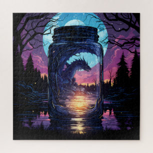 Magie in een pot - Mystic Dragon Legpuzzel