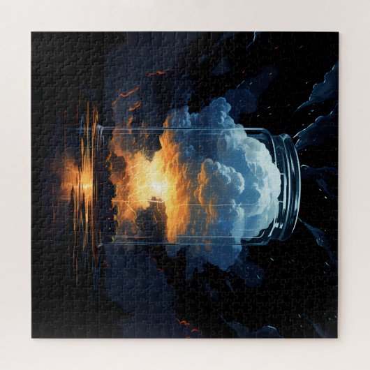 Magie in een pot - Onweer Legpuzzel (Horizontaal)