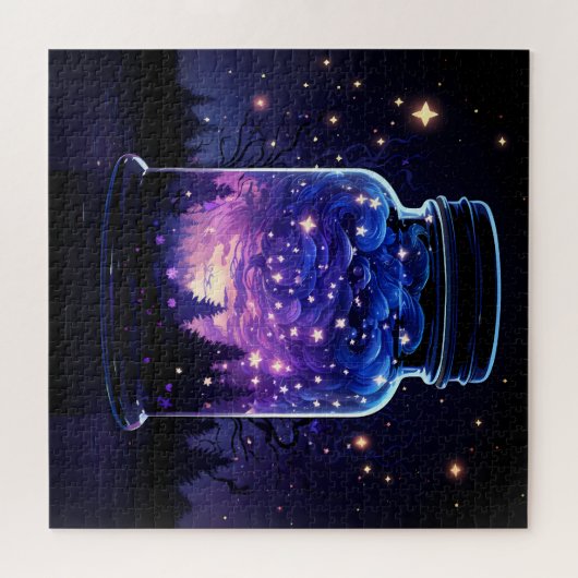 Magie in een pot - Opkomende sterren Legpuzzel (Horizontaal)