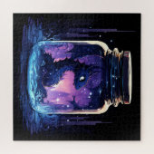 Magie in een pot - Schattige Dragon Legpuzzel (Horizontaal)