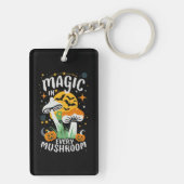 Magie in elke paddestoel! sleutelhanger (achterkant)