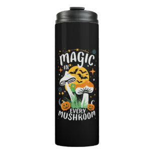 Magie in elke paddestoel! thermosbeker