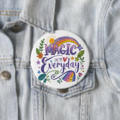 "Magie in het Alledaagse" Knop Ronde Button 4,0 Cm (In situ)