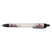 Magie in het Alledaagse (Wit) Zwarte Inkt Pen (Bodem)