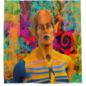 Magie in het bos douchegordijn (Voorkant)