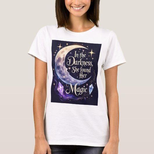 Magie in jezelf vinden t-shirt (Voorkant)