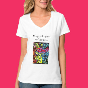 Magie in rustige reflecties T-shirt