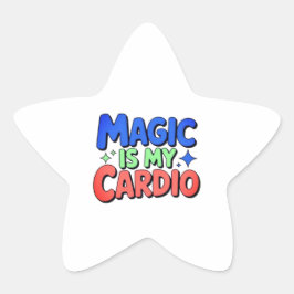 Magie is mijn cardio Sticker