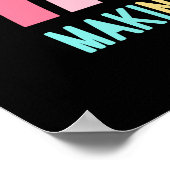 Magie Laten Gebeuren Poster (Hoek)