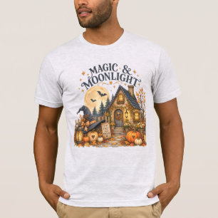 Magie & Maneschijn Gezellig Cottage Halloween Deco T-shirt