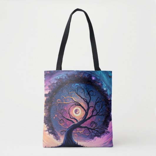 Magie na middernacht illustratie tote bag (Voorkant)