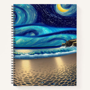 Magie van de Blauwe Oceaan Notitieboek
