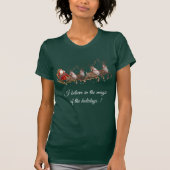 Magie van de feestdagen t-shirt (Voorkant)