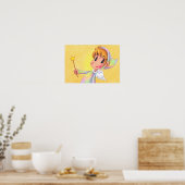 Magie van de ster voor jou. poster (Keuken)