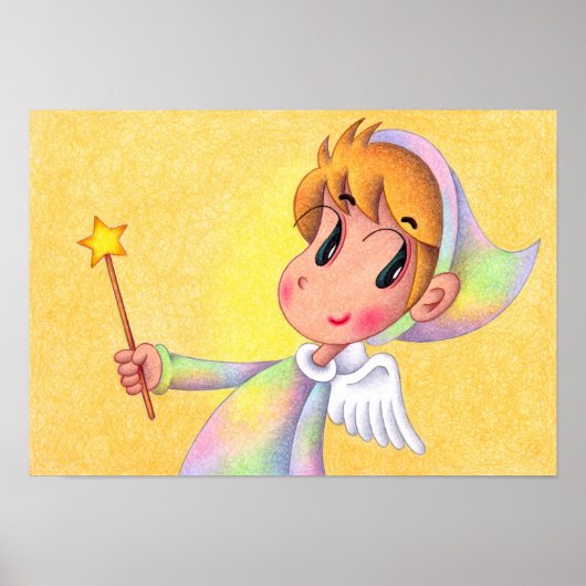 Magie van de ster voor jou. poster (Voorkant)