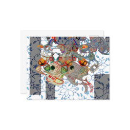 Magie van Grijs Briefkaart