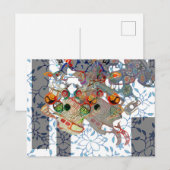 Magie van Grijs Briefkaart (Voorkant / Achterkant)