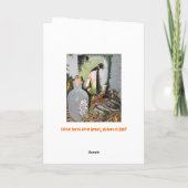 Magie van Halloween Kaart (Achterkant)