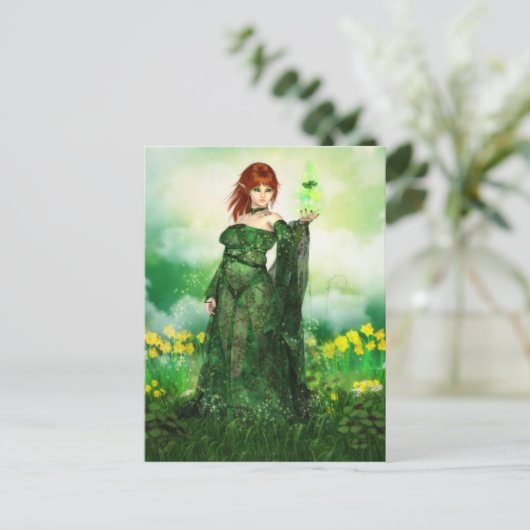 Magie van het Briefkaart Clover (Staand voorkant)