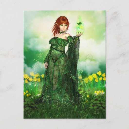 Magie van het Briefkaart Clover (Voorkant)