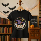 Magie van het leren van de leraar Halloween Wizard T-shirt