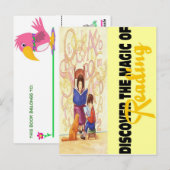 Magie van het Lezen Briefkaart (Voorkant / Achterkant)