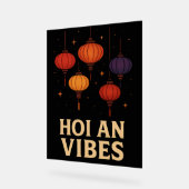 Magie van Hoi An – Lantaarn Kunst Acryl Bord (Hoek)
