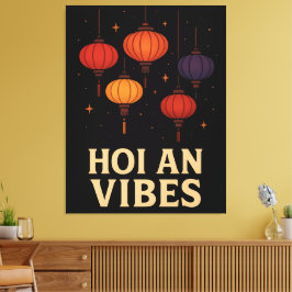 Magie van Hoi An – Lantaarn Kunst Canvas Afdruk