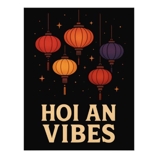 Magie van Hoi An – Lantaarn Kunst Foto Afdruk (Voorkant)