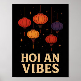 Magie van Hoi An – Lantaarn Kunst Poster