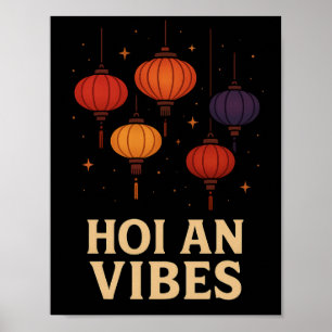 Magie van Hoi An – Lantaarn Kunst Poster