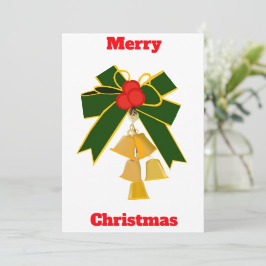 Magie van Kerstmis Kaart (Staand voorkant)