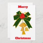 Magie van Kerstmis Kaart (Voorkant / Achterkant)