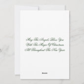 Magie van Kerstmis Kaart (Achterkant)