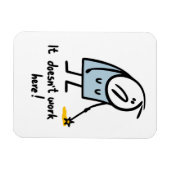 Magie werkt niet magneet (Horizontaal)