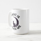 Magie zit in mij koffiemok (Voorkant links)