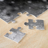 Magiër met speelkaarten Abracadabra Puzzel Legpuzzel (Zijkant)