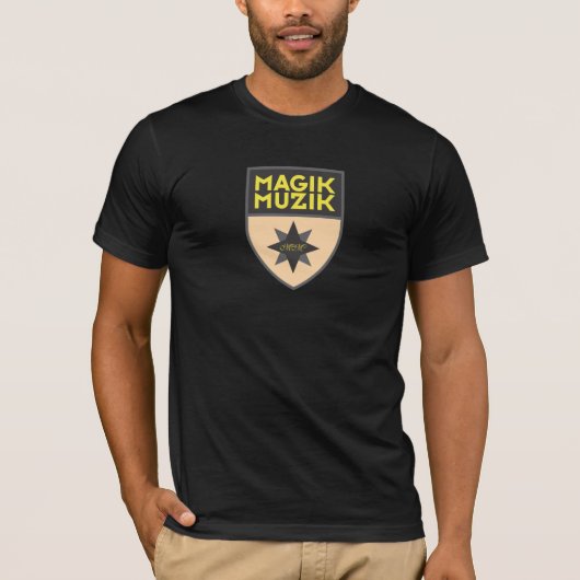 Magik Muzik "Creme" T-shirt (Voorkant)